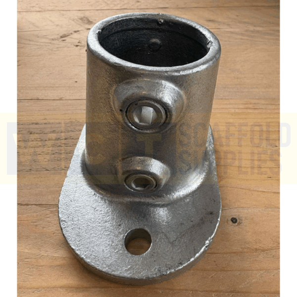 Key Clamp Side Facing Angled Oval Base 0-11° - 48.3mm