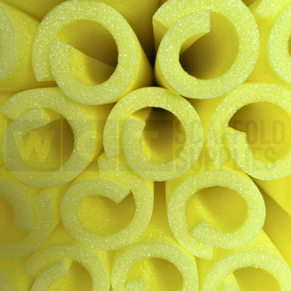 Yellow Scaffold Foam 14mm (Box of 43)