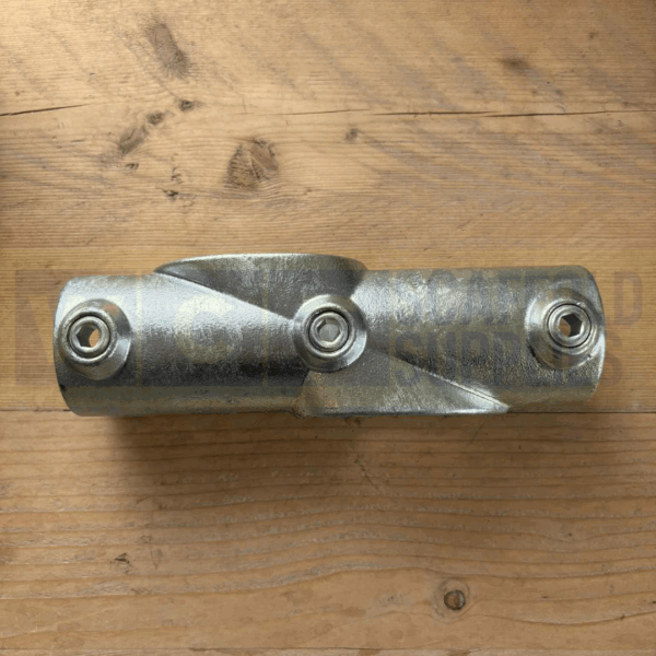 New Key Clamp Angled Two Socket Cross 30-45° - 48.3mm