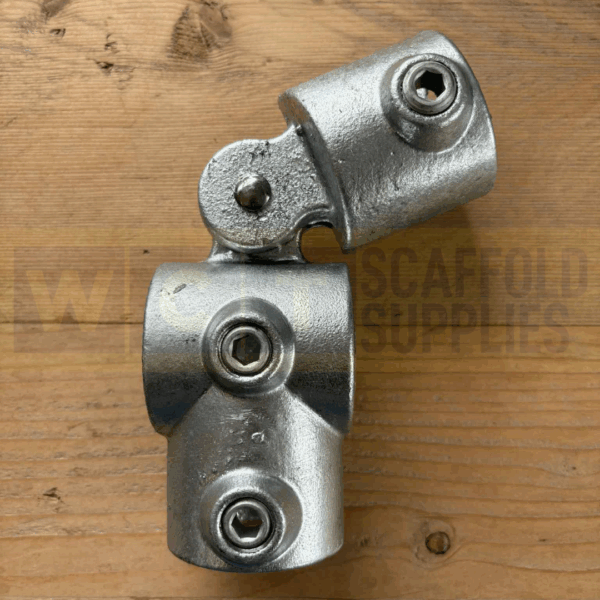 New Key Clamp Short Tee with Swivel Socket - 48.3mm
