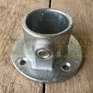 New Key Clamp Round Wall Plate - 48.3mm