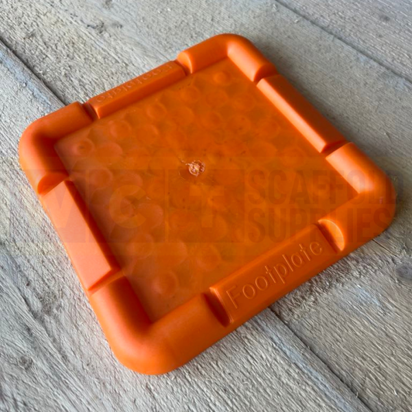 Orange Tredda Plate