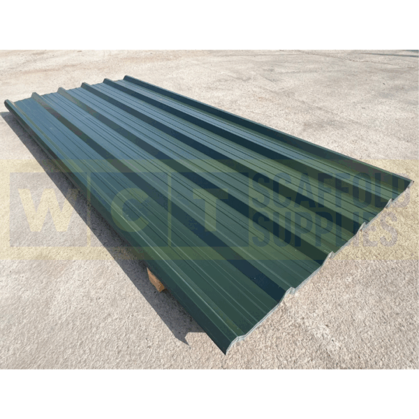 New 6ft Juniper Green Box Profile Roofing Sheet