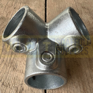 Key Clamp 3 Way 90° Top Corner - 48.3mm